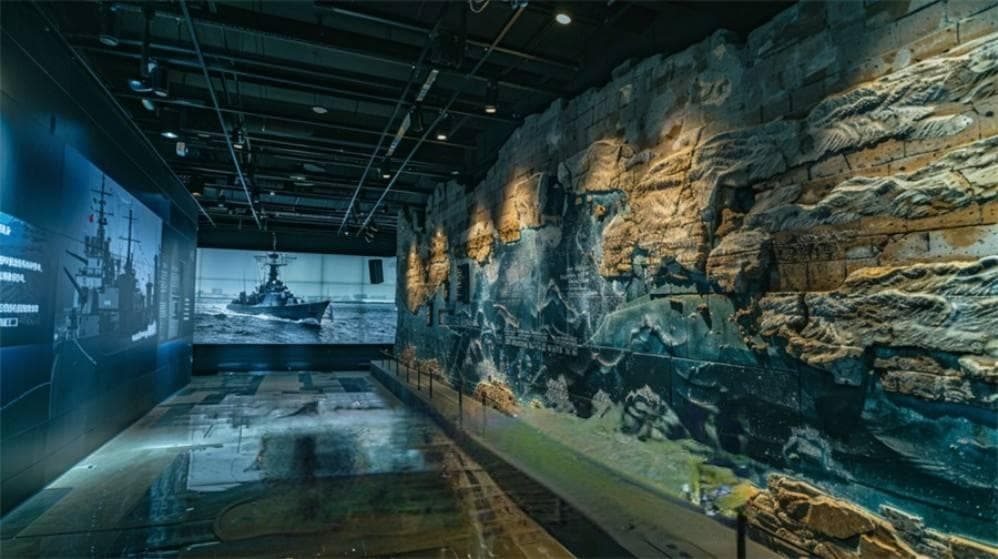 国防教育基地建设 [一笔一画] 高科技国防教育展览馆设计