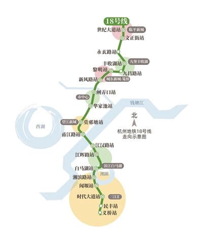 杭州地铁18号线开始动起来了 江晖路站能增建北侧出入口吗？