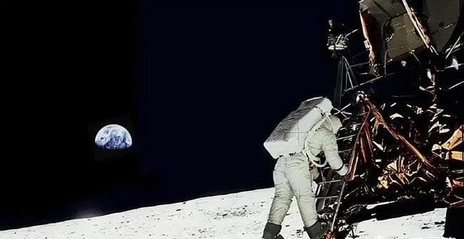 月球上没有火箭，美国登月的宇航员是如何返回地球的？