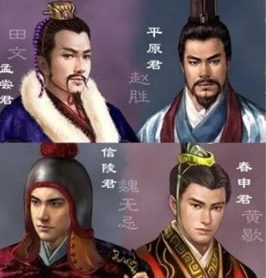 战国四公子：抗击强秦，延缓统一的豪杰