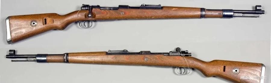 红军使用的武器，这其中就有毛瑟98K和英七七步枪