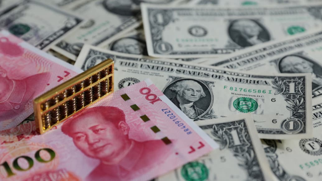 一季度人民币对美元即期汇率升值超0.64%，中间价微升