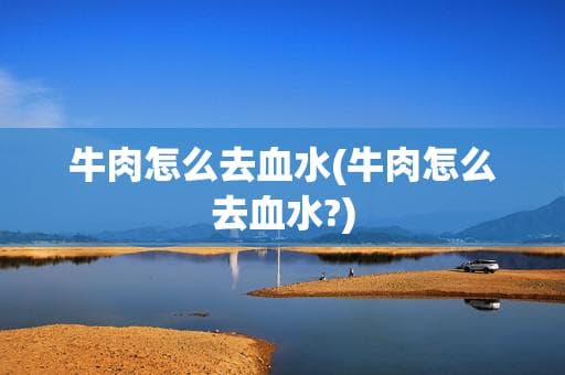 牛肉怎么去血水？8种实用方法让你轻松处理
