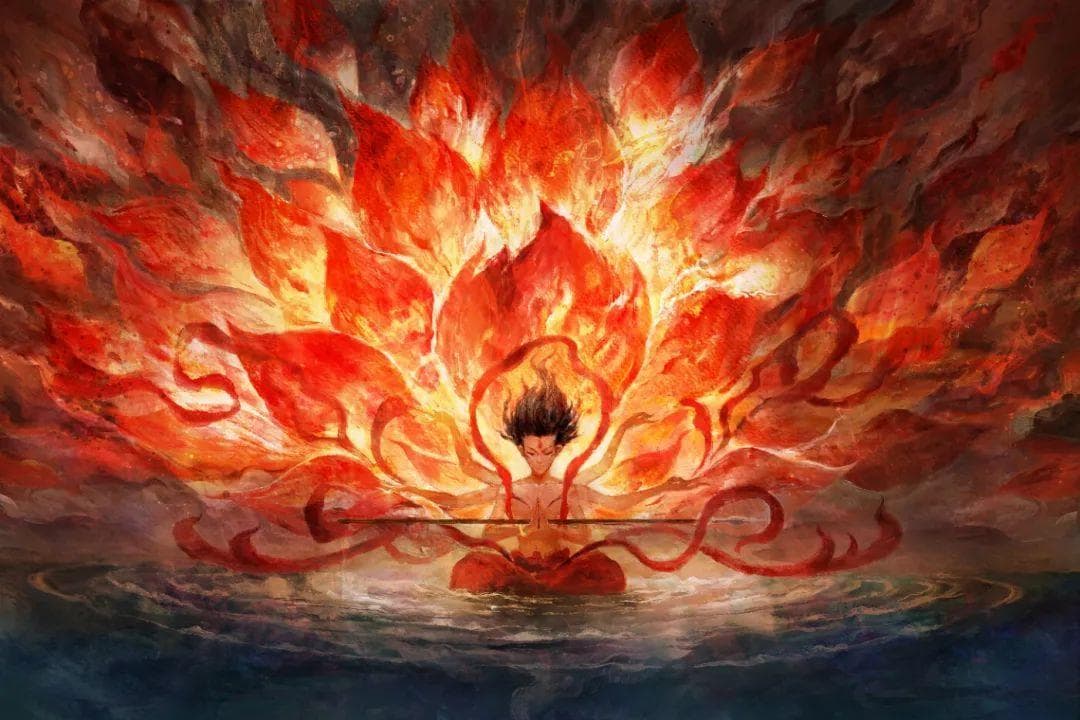 燃爆了！《哪吒2》这些海报，是云南的他画的