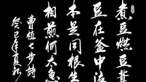 七步诗的故事背景简略（曹植写七步诗的历史背景介绍）