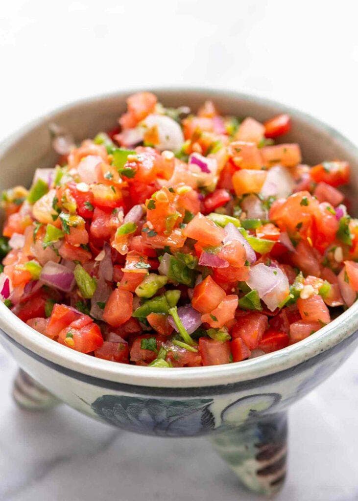 新鲜莎莎酱 (Pico de Gallo)