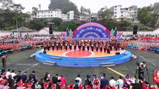 广西巴马瑶族自治县东山乡：党建引领非遗文化传承