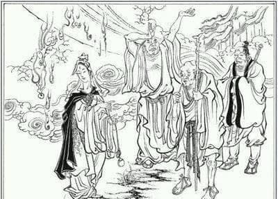 封神西方二圣到底什么来历？尽管隐藏深，一面旗帜暴露了秘密