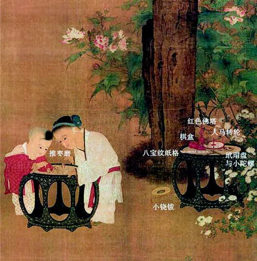 现在孩子玩“芭比” 宋代人玩“磨喝乐”