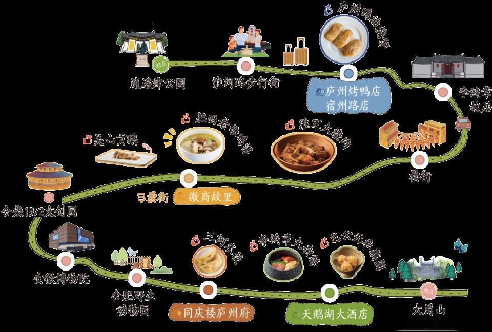春游江淮 乐享五一 | 终于把安徽美食整明白了！五一来安徽，跟着地图吃！（上篇）