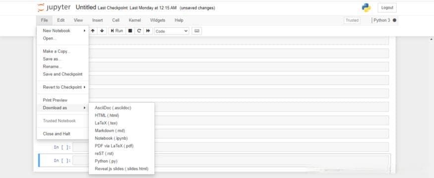 15个应该掌握的Jupyter Notebook 使用技巧