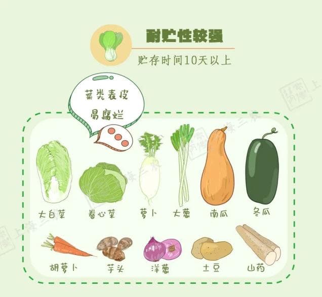 新鲜蔬菜怎样保存才能放更久？这份囤菜指南请收好！