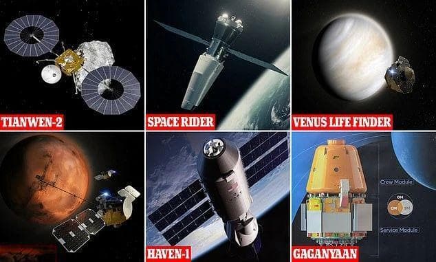 2025年太空探索亮点频现：首个私人金星探测等八大任务