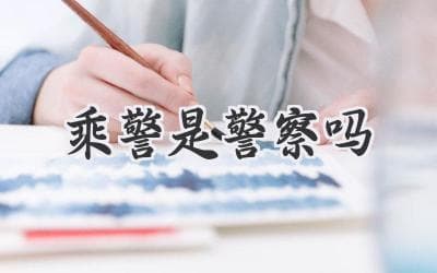 乘警是警察吗？深度解析乘警的职责、权限与警察的关系