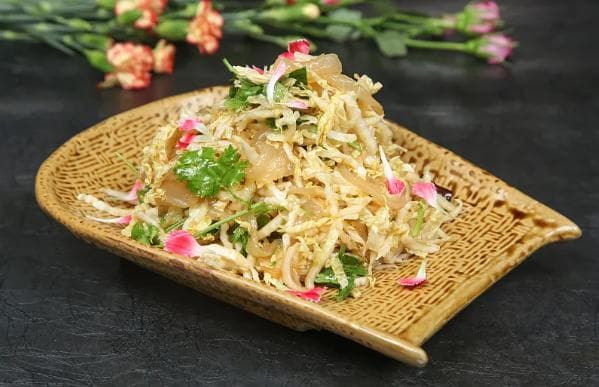 糖尿病食谱：海蜇丝拌娃娃菜的做法与营养价值