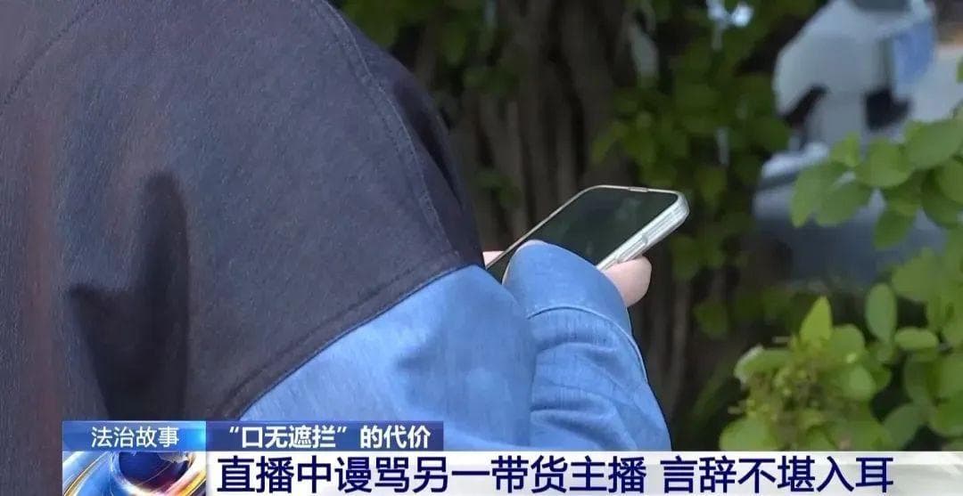 网红直播骂人被判刑6个月，大快人心