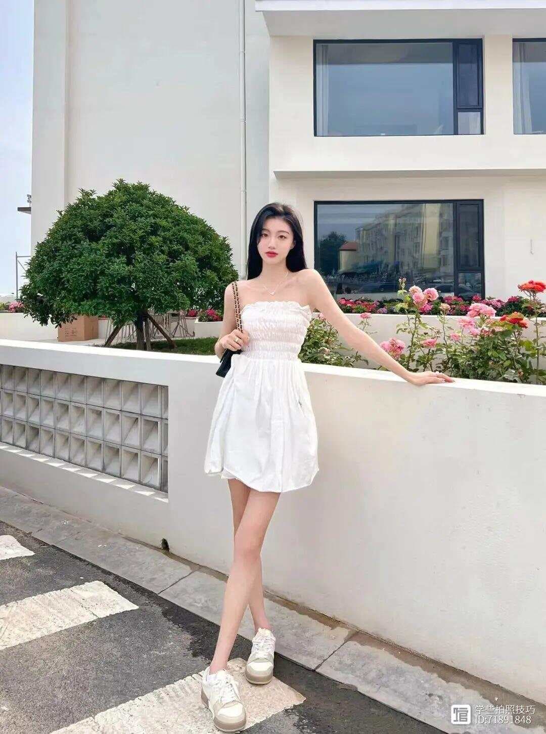 站姿拍照pose，7个技巧教会你，拉长身高、拍出长腿好身材