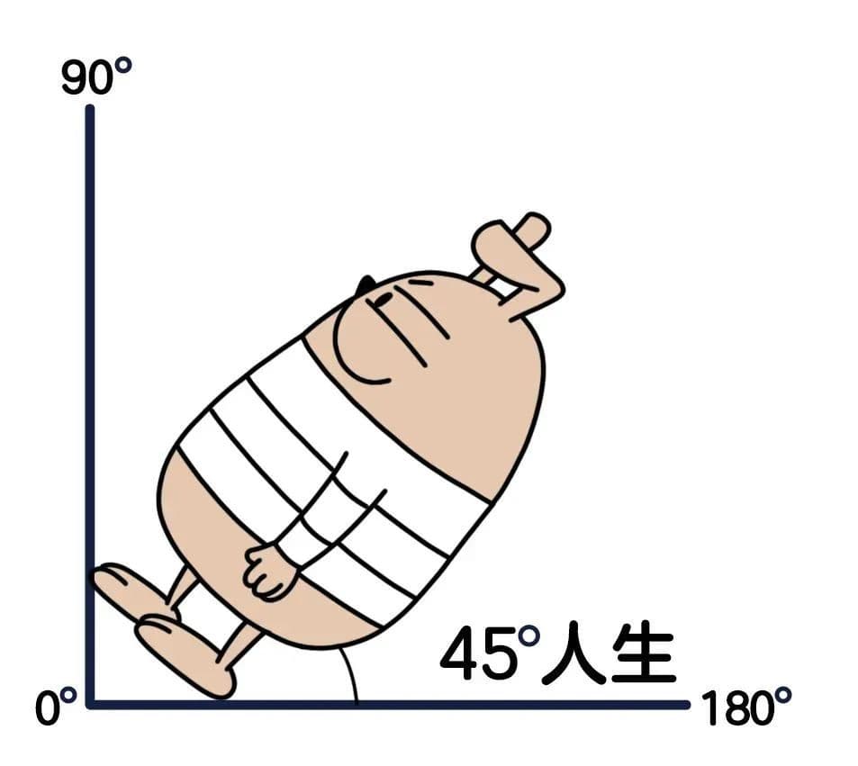 什么是“45°青年”？当代年轻人的中庸智慧