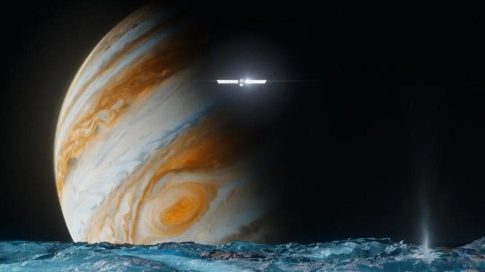 NASA终于要出发探索木卫二了，那是一个冰冻的海洋星球