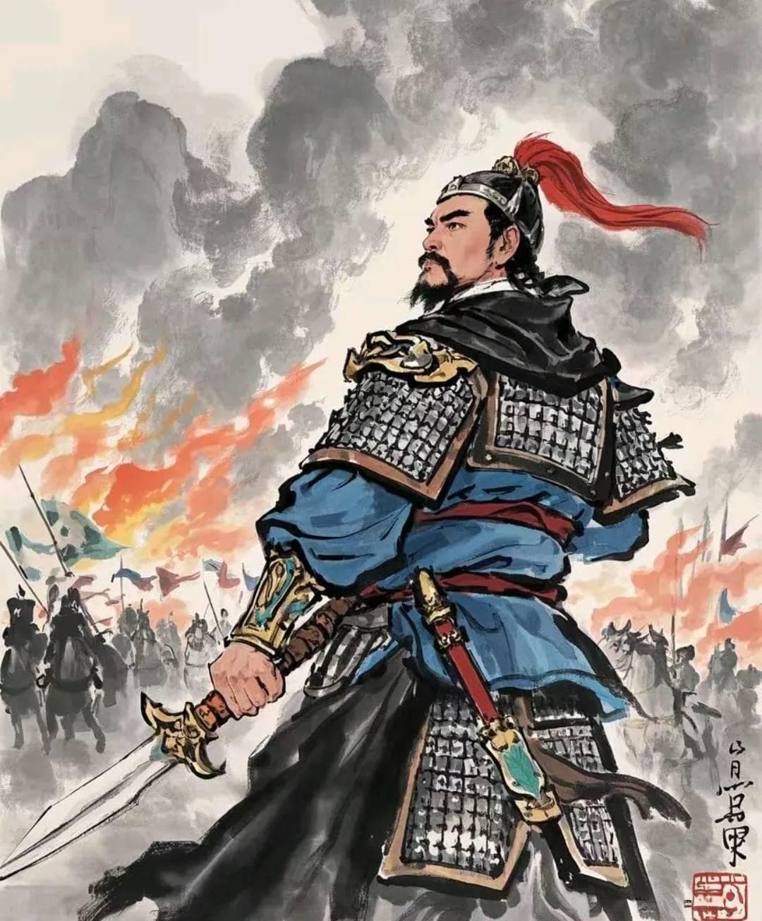 DeepSeek评中国古代武将“前十”