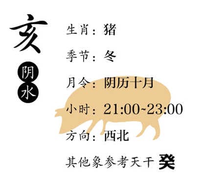 八字命理学中“亥”地支的详细解释