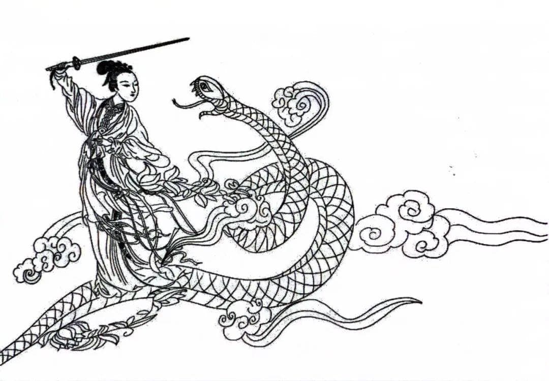 【福建民间风俗百图】妇女和儿童的保护神——陈靖姑