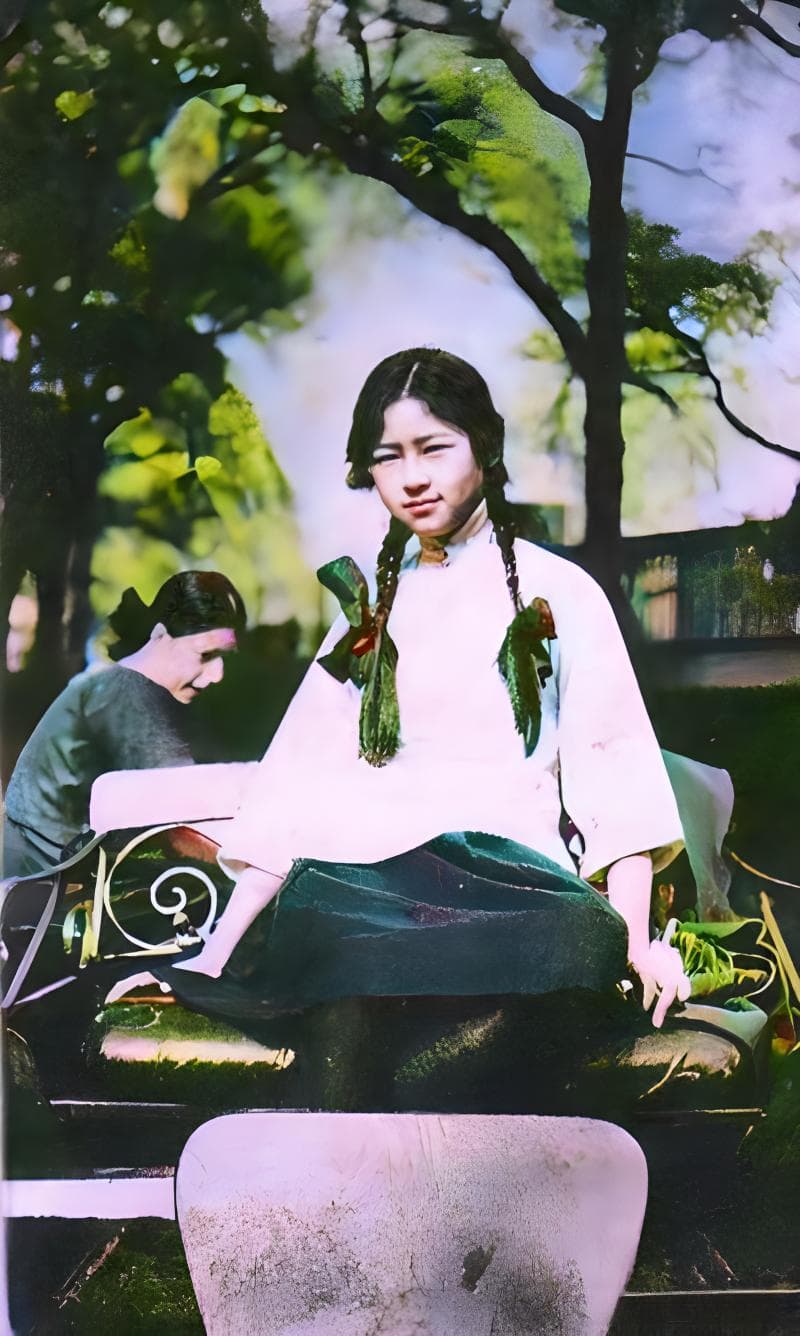 【原】美人依旧：民国著名美女彩色修复版赏析