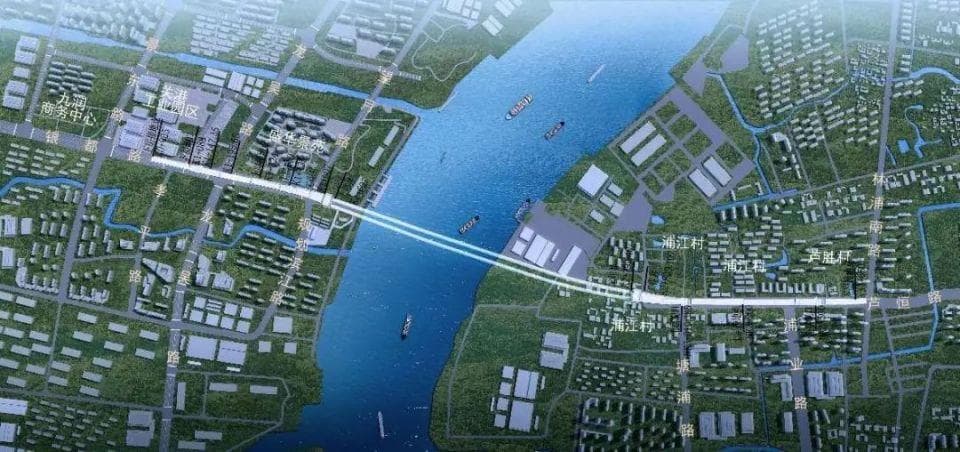 上海再添一条越江隧道：连通浦东、闵行、徐汇3个区，预计今年完工