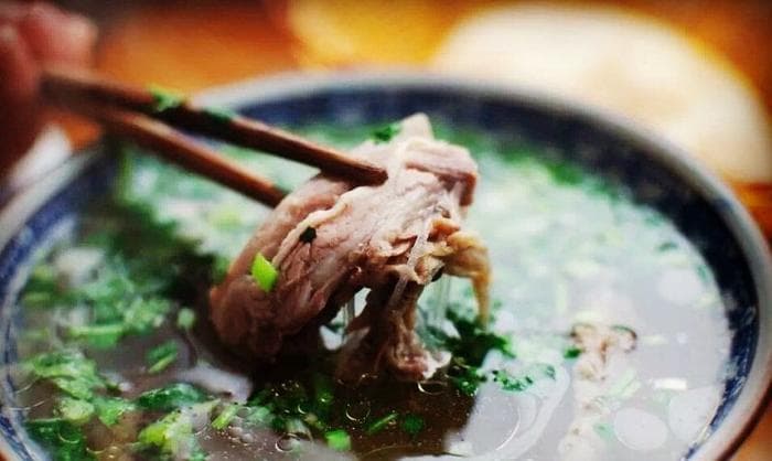 正宗水盆羊肉在渭北，澄城水盆羊肉最有名，网友说：看了就流口水