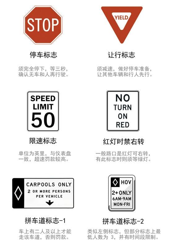 赴美自驾全攻略：交规、加油、停车实用指南