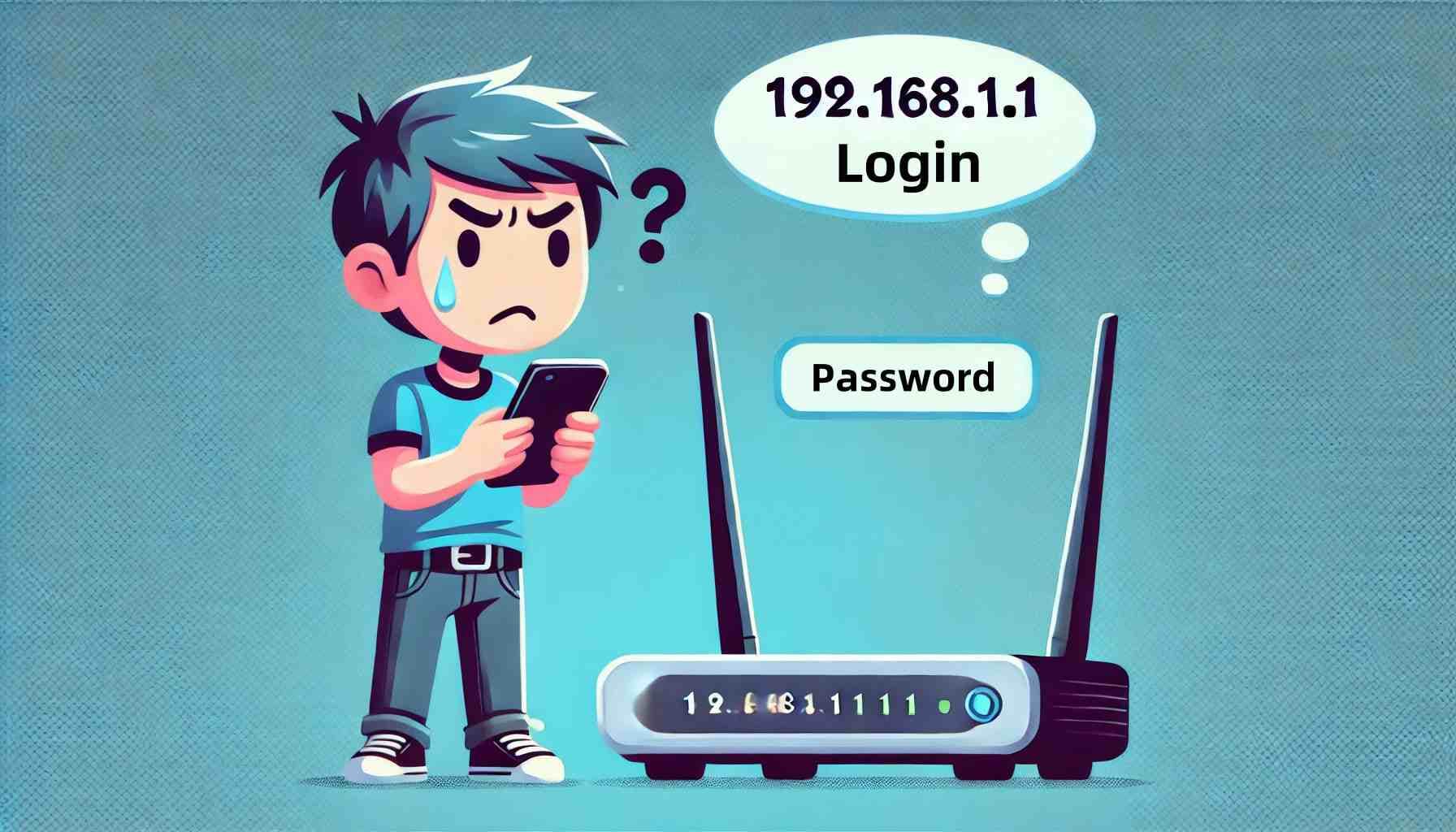 192.168.1.1登录初始密码忘了怎么办？