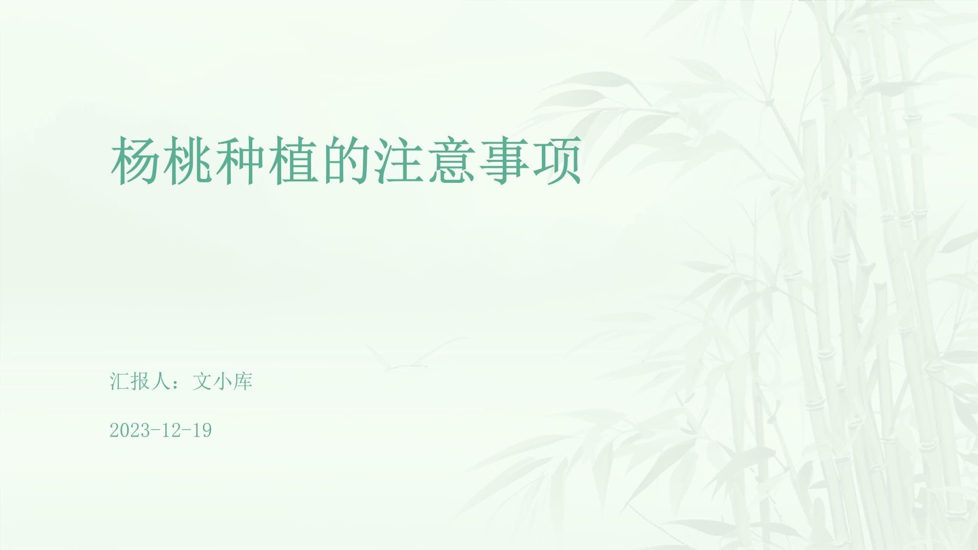 杨桃种植的注意事项