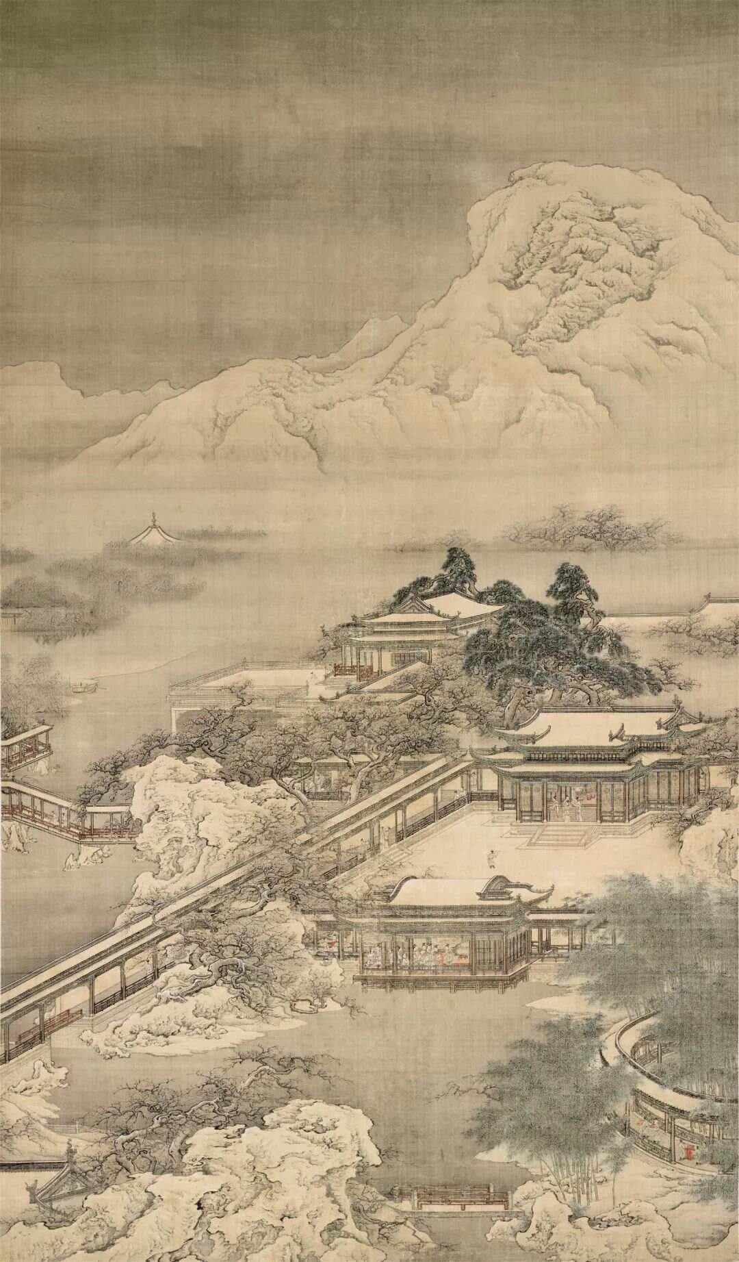 山水画的几种构图方法