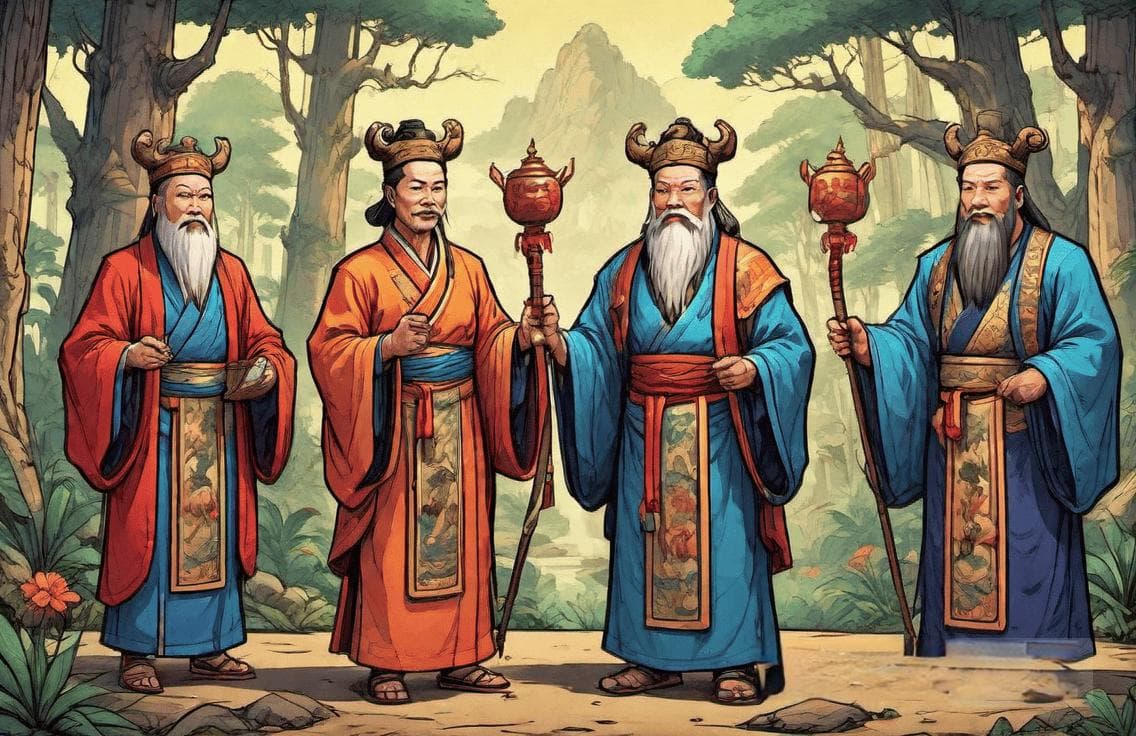 历史上三位神人，其中一位皇帝换了8个还活着，人均活过200岁！