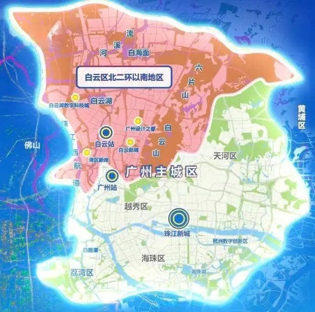 广州主城区，“变小”了