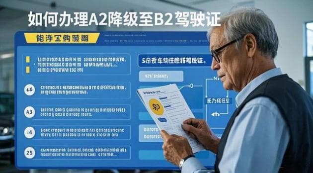 60岁后A2驾照轻松降级，安心驾车指南