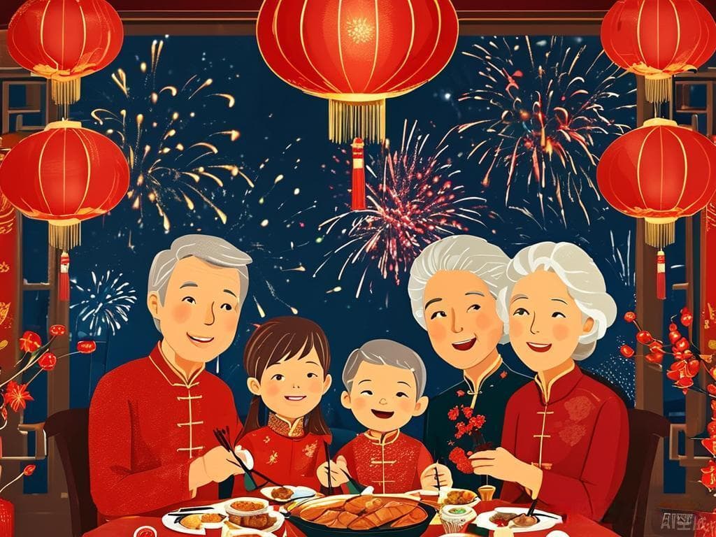 春节：从古至今的家庭团圆与庆祝变迁