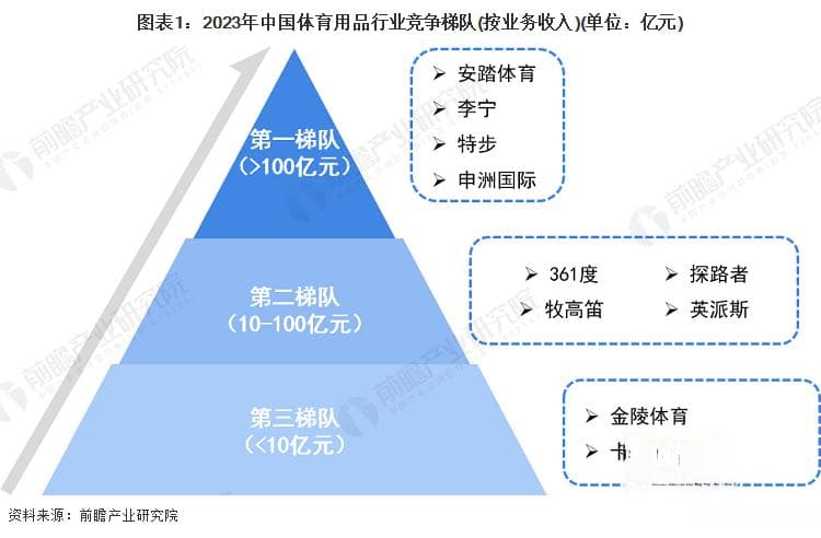 2024年中国体育用品行业竞争格局及市场份额分析
