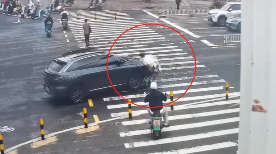 机动车右转抢行撞电动车致人死亡，交警提醒：转弯必让直行