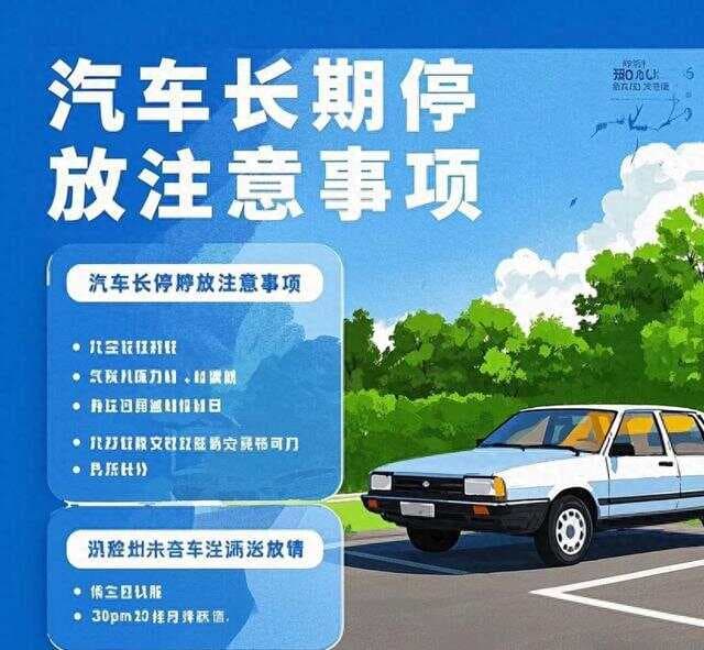 汽车长期停放有什么注意事项