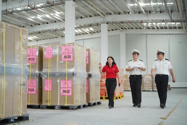 粤港澳物流园运营一年，两仓业务进出口货值近3亿元