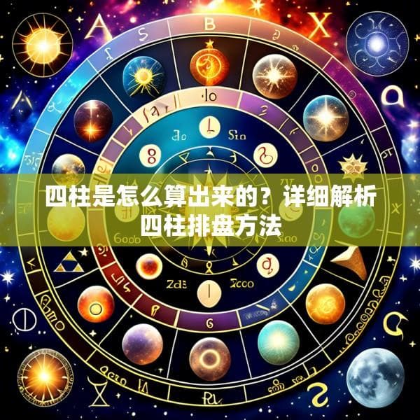 四柱八字排盘详解：从基础概念到实际应用