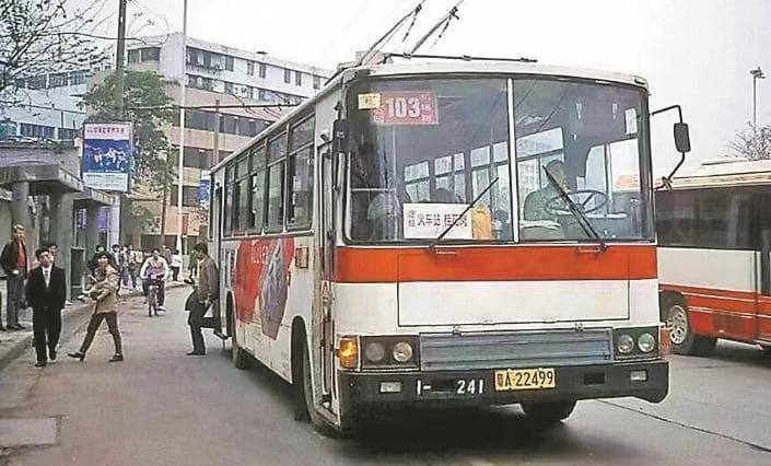广州老牌电车线路102路与103路重组整合