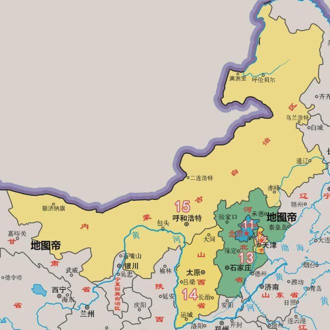 各省身份证前两位，有什么区别？