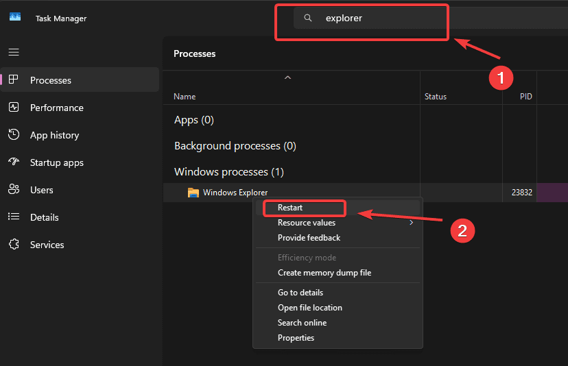 Win11电脑下方任务栏消失的解决方法