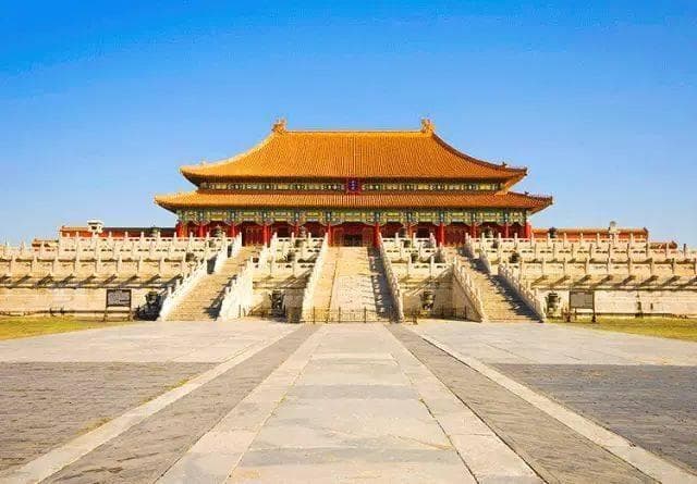 故宫古建筑的和谐之美