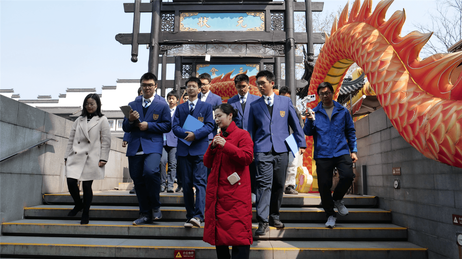 科举博物馆里开讲《儒林外史》！南京这所初中“沉浸式”课堂解锁阅读新姿势