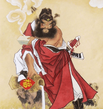 钟馗传说：中国古代驱鬼避邪的象征