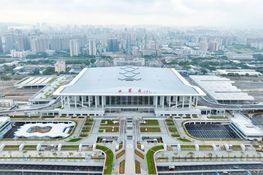 11台24线！汕头站新站房今日正式启用