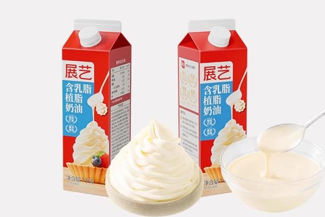 奶油的原料是什么 植物奶油和动物奶油配料表